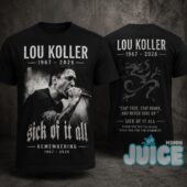 Lou Koller Sick of It All 1967-2026 Memorial T-Shirt