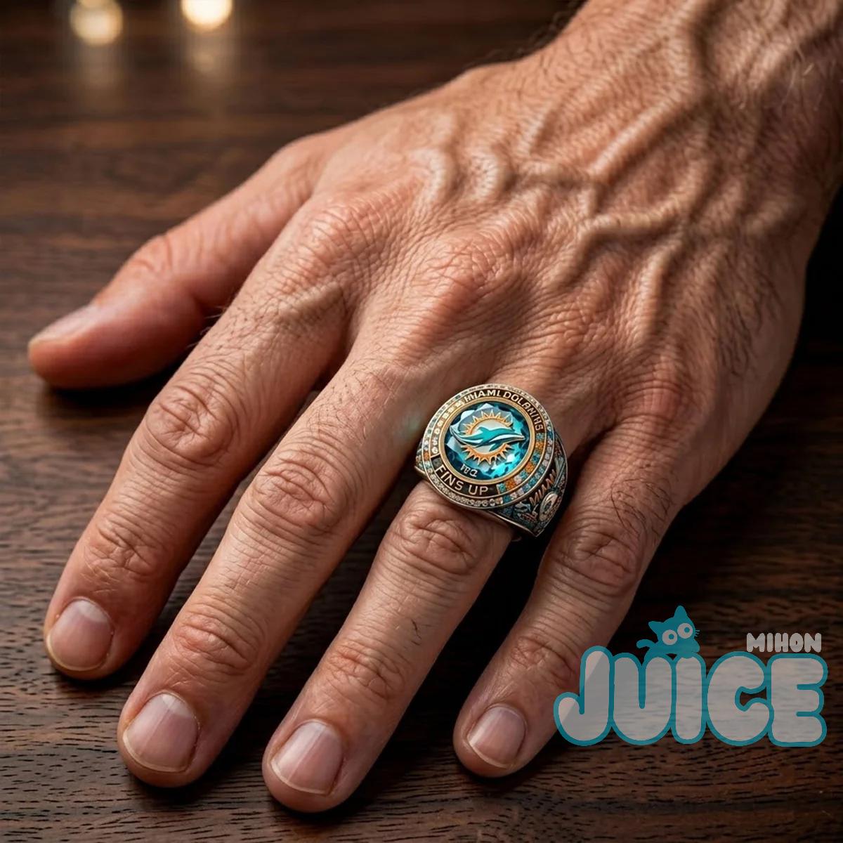 Miami Dolphins Perfect Season 1972 Championship Ring Miami Dolphins Perfect Season 1972 Championship Ring