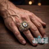 Pittsburgh Steelers Steel Curtain Six-Time Champions Ring