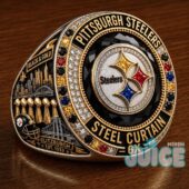 Pittsburgh Steelers Steel Curtain Six-Time Champions Ring