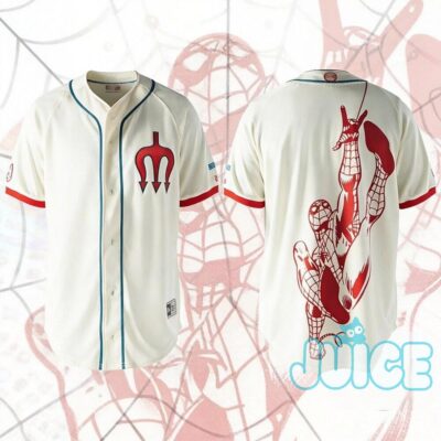 Diablos Rojos del México Spider-Man Baseball Jersey