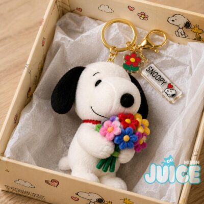 Snoopy Plush Keychain Back to School Gift