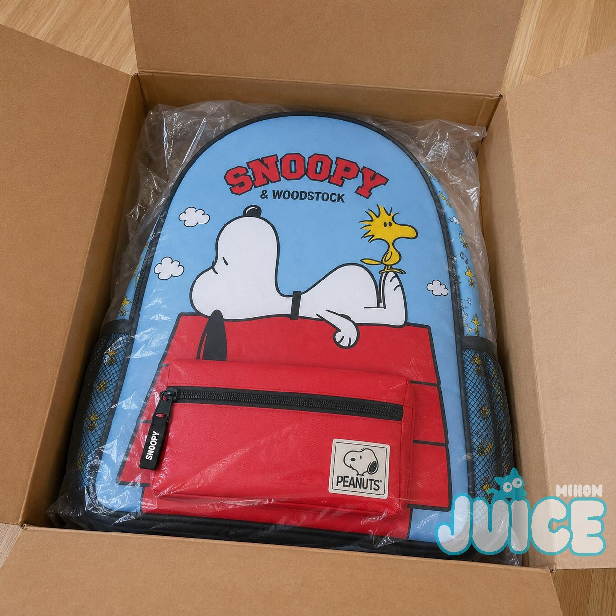 Snoopy & Woodstock Doghouse Backpack Back To School Gift - Detail View