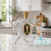 Spain World Champions 2026 Bull Whiskey Decanter