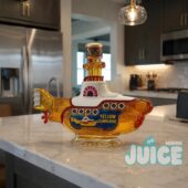 The Beatles Yellow Submarine Empty Whiskey Decanter