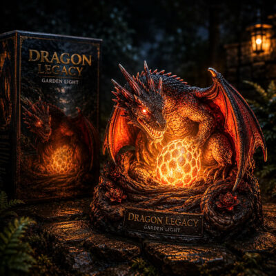 Dragon Legacy Garden Light Statue Dragon Legacy Garden Light Statue
