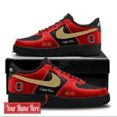 AC/DC For Those About To Rock We Salute You Personalized Custom Name Nike Air Force 1 Sneakers