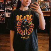 AC/DC PWR/UP Sin City One More Spin Las Vegas Tour 2026 T-Shirt