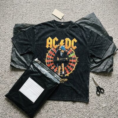 AC/DC PWR/UP Sin City One More Spin Las Vegas Tour 2026 T-Shirt