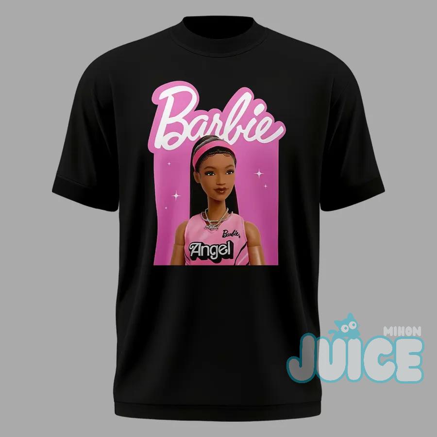 Angel Reese Barbie Basketball T-Shirt - Detail View
