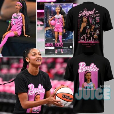 Angel Reese Barbie Basketball T-Shirt