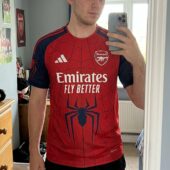 Arsenal Football Club Spider-Man Soccer Jersey