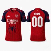 Arsenal Football Club Spider-Man Soccer Jersey
