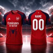 Arsenal Football Club Spider-Man Soccer Jersey