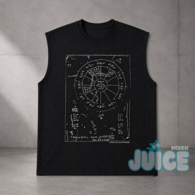 Astrology Chart Celestial Diagram Sleeveless T-Shirt