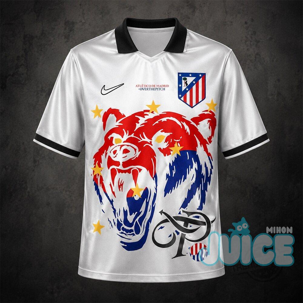 Atlético Madrid OverThePitch Bear Soccer Jersey - Detail View