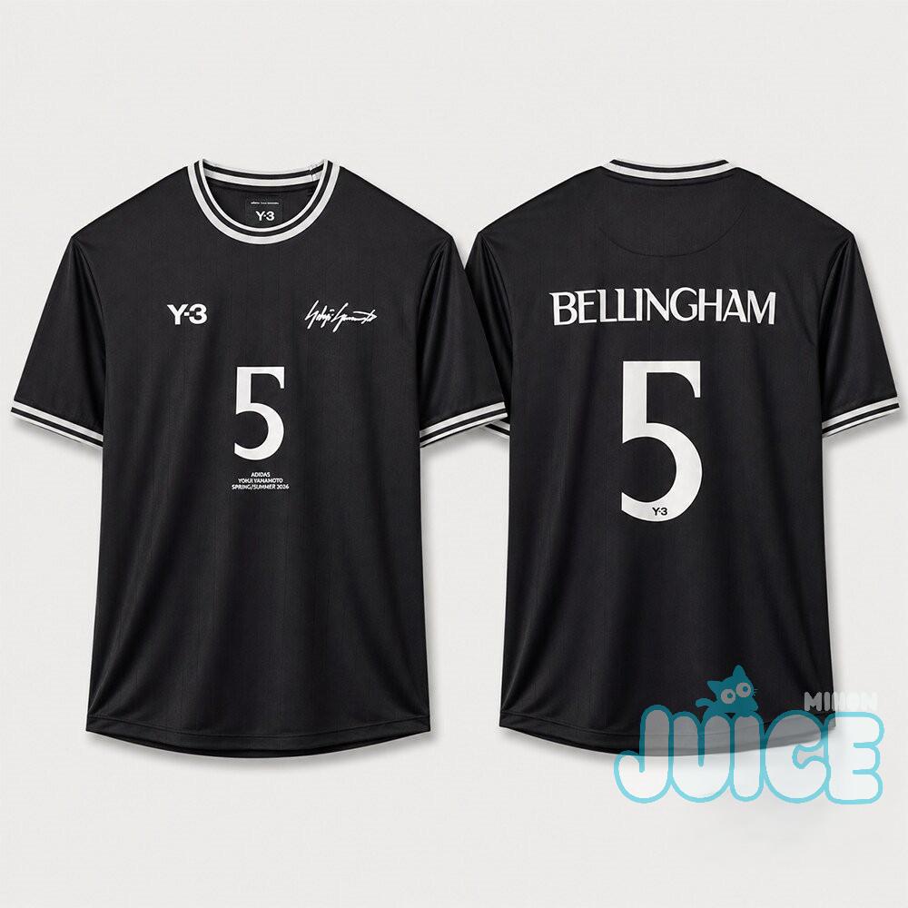Jude Bellingham Y-3 2026 Soccer Jersey - Detail View