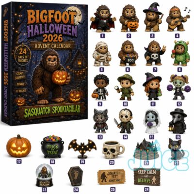 Bigfoot Halloween 2026 Advent Calendar Bigfoot Halloween 2026 Advent Calendar