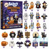 Bluey Halloween 2026 Advent Calendar