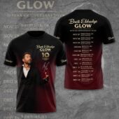 Brett Eldredge Glow 10 Year Anniversary Tour T-Shirt