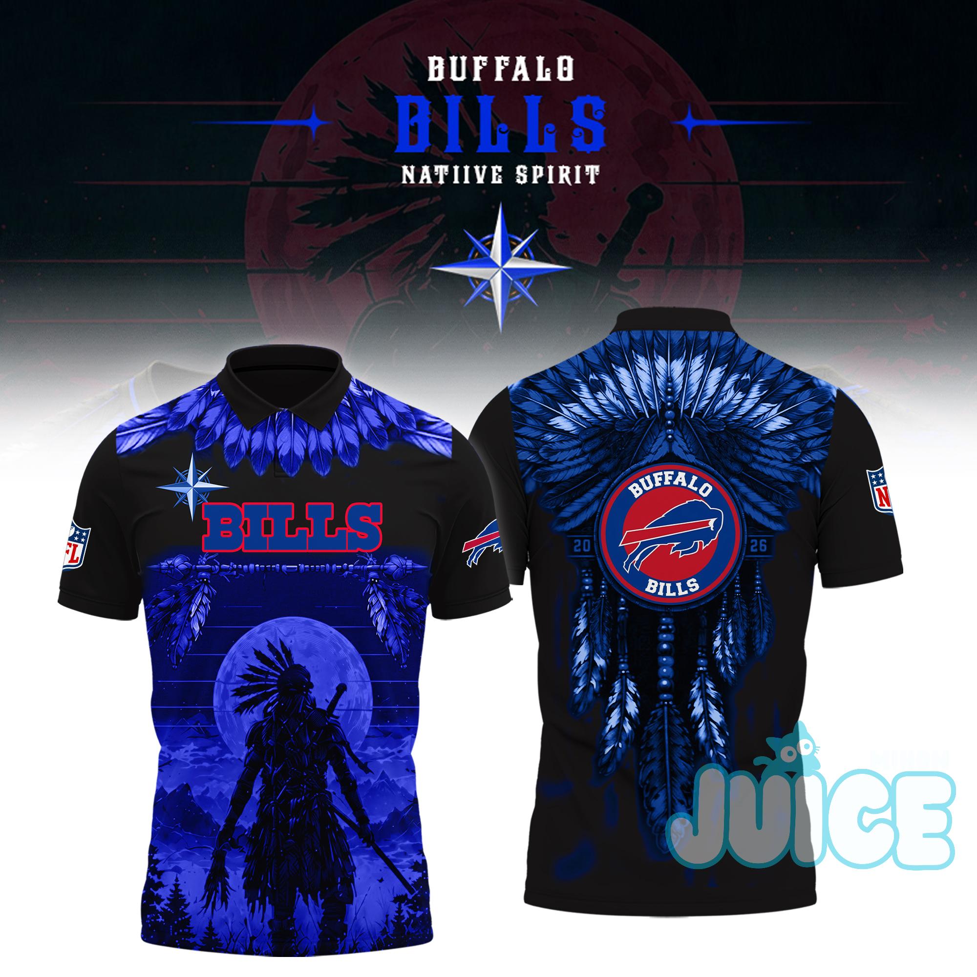 Buffalo Bills Native Spirit 2026 T-Shirt - Detail View