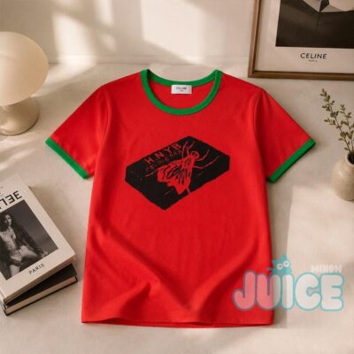 Celine HNYB Fly Graphic T-Shirt