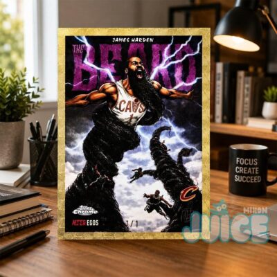 James Harden The Beard Cleveland Cavaliers Alter Egos Trading Card