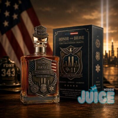 First Responders Never Forget Memorial Whiskey Decanter First Responders Never Forget Memorial Whiskey Decanter