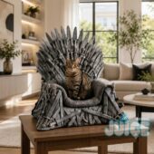 Game of Thrones Iron Throne Pet Chair
