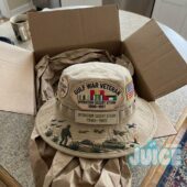 Gulf War Veteran Operation Desert Storm 1990–1991 Bucket Hat