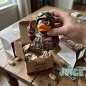 Indian Motorcycle 125th Anniversary Middle Finger Duck Figure