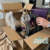 Crown Royal 87th Anniversary Royal Lion Whiskey Bottle