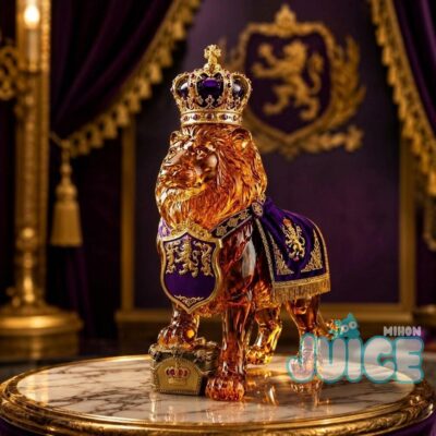 Crown Royal 87th Anniversary Royal Lion Whiskey Bottle Crown Royal 87th Anniversary Royal Lion Whiskey Bottle