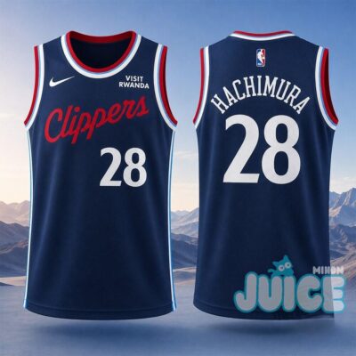 Hachimura Los Angeles Clippers Basketball Jersey