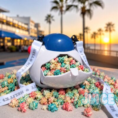 Los Angeles Dodgers Hello Kitty Popcorn Bucket
