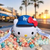 Los Angeles Dodgers Hello Kitty Popcorn Bucket