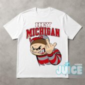 Michigan Wolverines Middle Finger Gesture T-Shirt