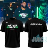 Minnesota Timberwolves Wolves Back 2026 Playoffs T-Shirt