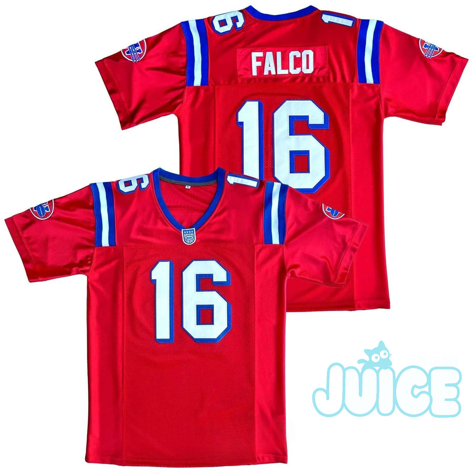 New England Patriots Falco #16 Football Jersey - Front View