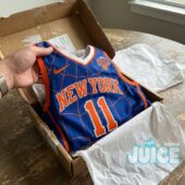 Jalen Brunson #11 New York Knicks Spider-Man Basketball Jersey