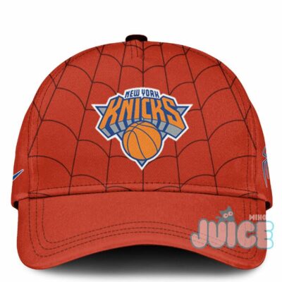 New York Knicks Spider-Man Brand New Day Web T-Shirt