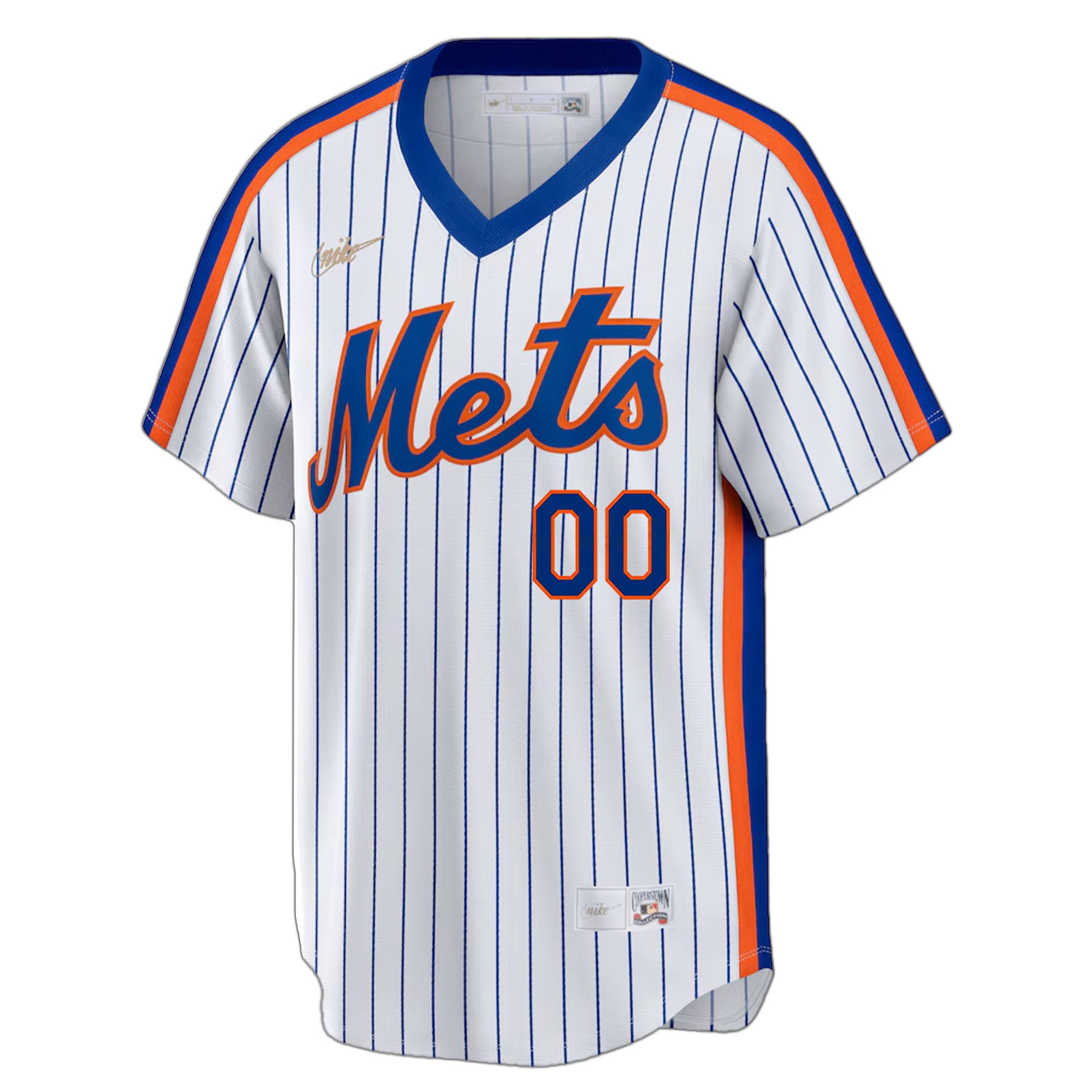 New York Mets 40th Anniversary 1986 World Series 2026 Custom Baseball Jersey - Detail View