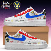New York Yankees Back to School MLB Nike Air Force 1 Shoes