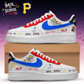 New York Yankees Back to School MLB Nike Air Force 1 Shoes