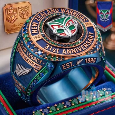 New Zealand Warriors 31st Anniversary Ring