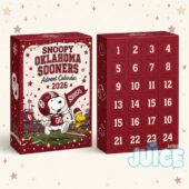 Oklahoma Sooners Snoopy Advent Calendar 2026 - photo 2