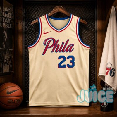 Philadelphia 76ers Phila Script City Edition Jersey