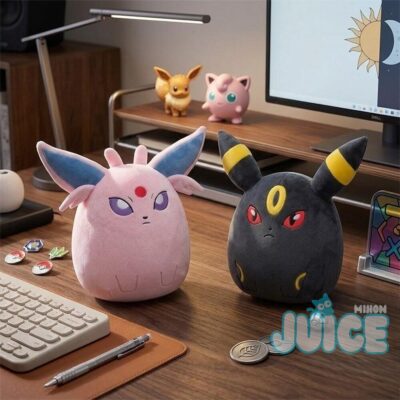 Pokemon Espeon Umbreon Squishmallows Plush Toy