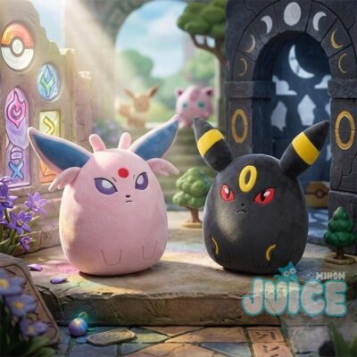 Pokemon Espeon Umbreon Squishmallows Plush Toy