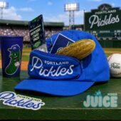 Portland Pickles Zipper Pouch Baseball Cap